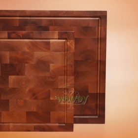 Thớt Gỗ Mahogany Cao Cấp 40x30x3cm WOODY | Gỗ Tự Nhiên Bền Đẹp, Chuyên Cắt Băm Chặt